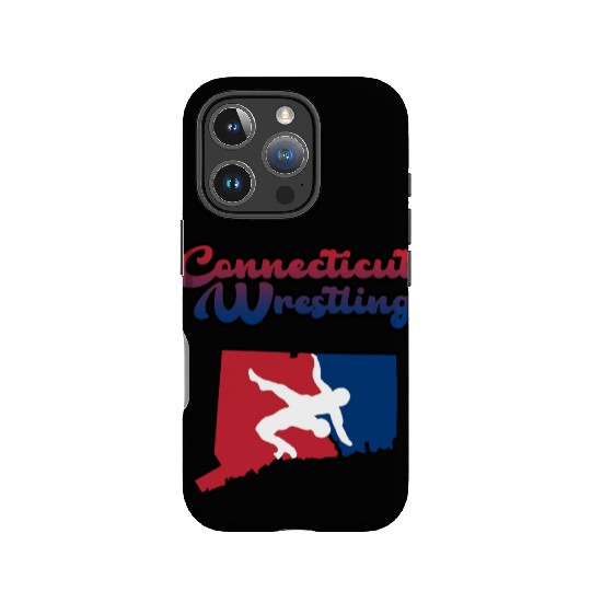 Connecticut Wrestling IPhone Cases