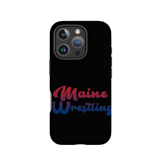 Maine Wrestling IPhone Cases