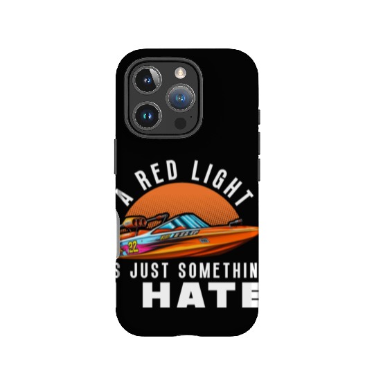 Drag Boat Racing Racer Speed Boat Driver IPhone Cases