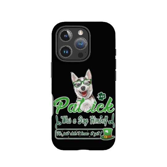 Funny Husky Dog Breed Saint Patricks Day St Paddy IPhone Cases