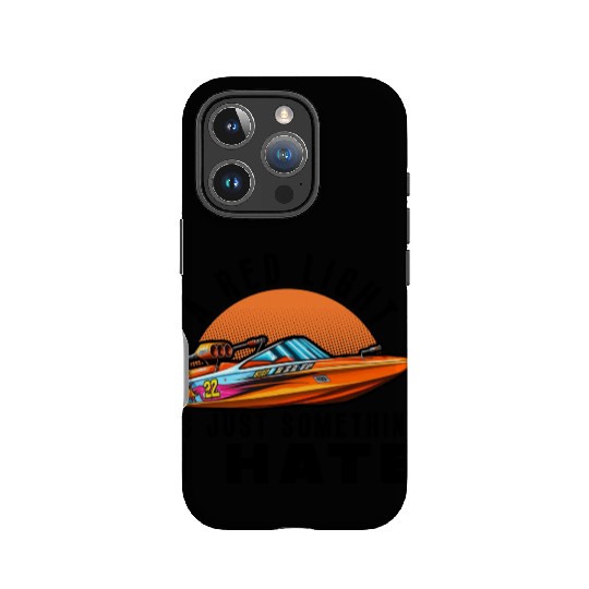 Drag Boat Racing Racer Speed Boat Driver IPhone Cases