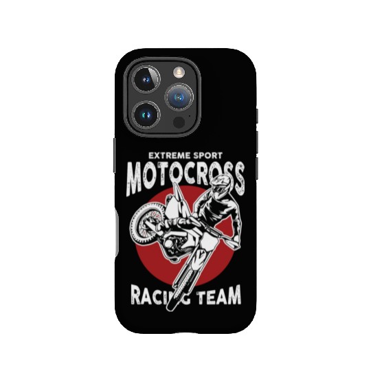 Motocross Racing Team IPhone Cases