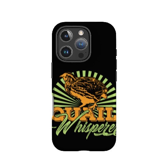 Quail Whisperer Farmer Farming Gift IPhone Cases