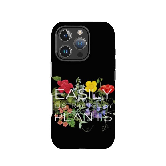 easily distracted by plants - botany IPhone Cases