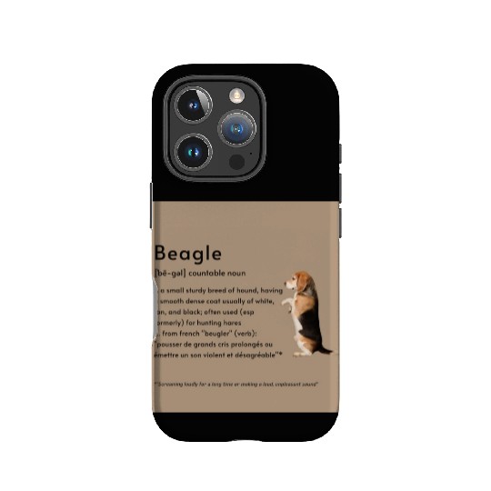 Beagle Definition PSBLBS IPhone Cases