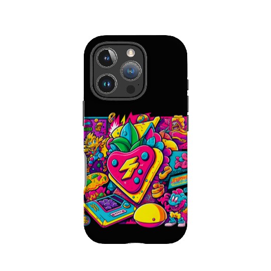 80s Pop Gaming 80s Popstyle Cartoon For all, who IPhone Cases