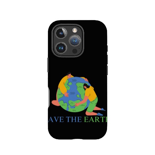save the earth day IPhone Cases
