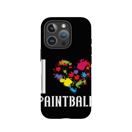 Paintball Paint Gun Paintball Player Paintballer IPhone Cases