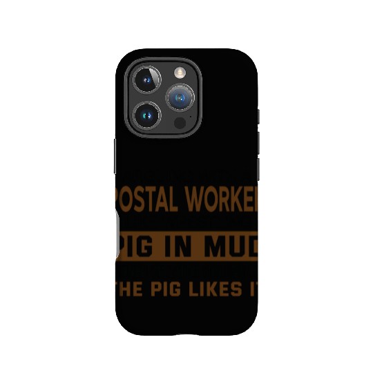 Arguing With A Postal Worker IPhone Cases