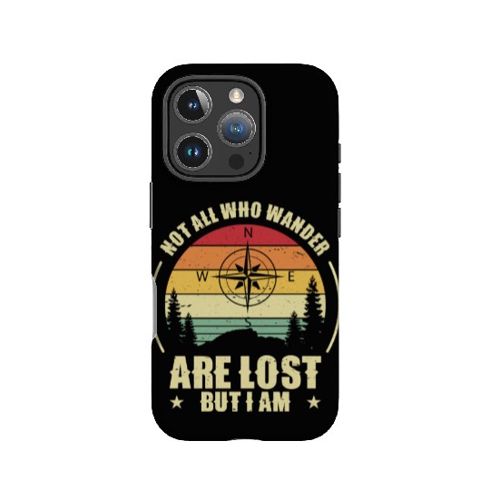 Hiking Camping Mountain Hiker IPhone Cases