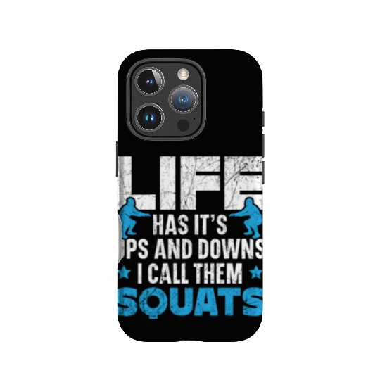 Life Has Its Postal Service and Downs I Call Them Squats IPhone Cases
