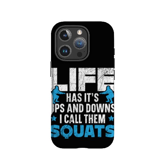 Life Has Its Postal Service and Downs I Call Them Squats IPhone Cases