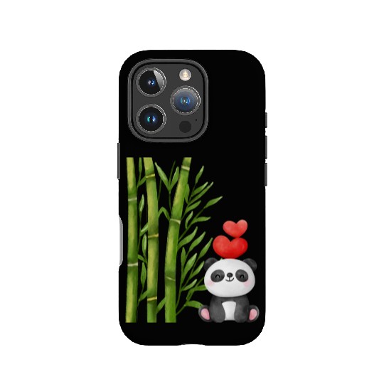 Bamboo Panda IPhone Cases