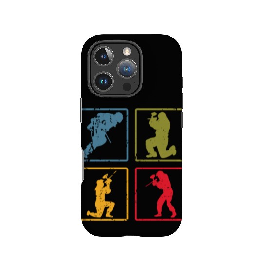 Paintball Paint Gun Paintball Player Paintballer IPhone Cases