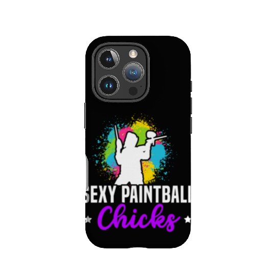 Paintball Paint Gun Paintball Player Paintballer IPhone Cases