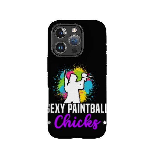 Paintball Paint Gun Paintball Player Paintballer IPhone Cases