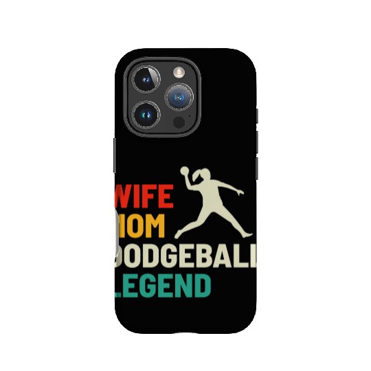 Dodgeball Player Mom Wife Legend Mummy Mother IPhone Cases