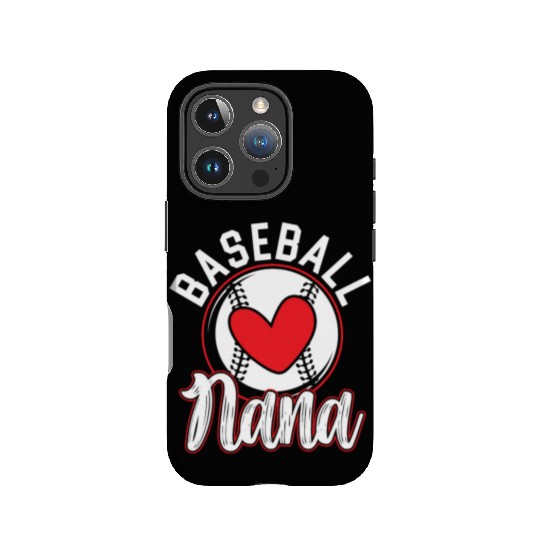 Baseball Nana Baseball Grandma Baseball Fan IPhone Cases