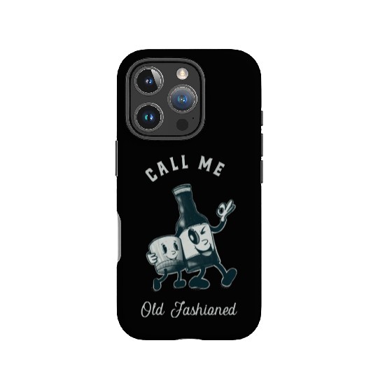 Bourbon Lover Call Me Old Fashioned IPhone Cases