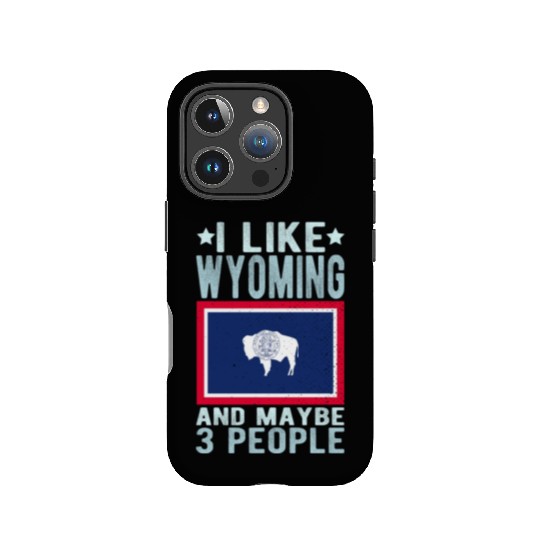 Wyoming Flag US State IPhone Cases