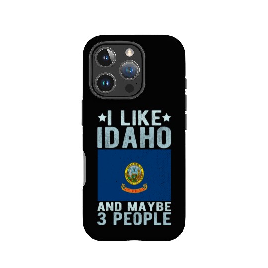 Idaho Flag US State IPhone Cases