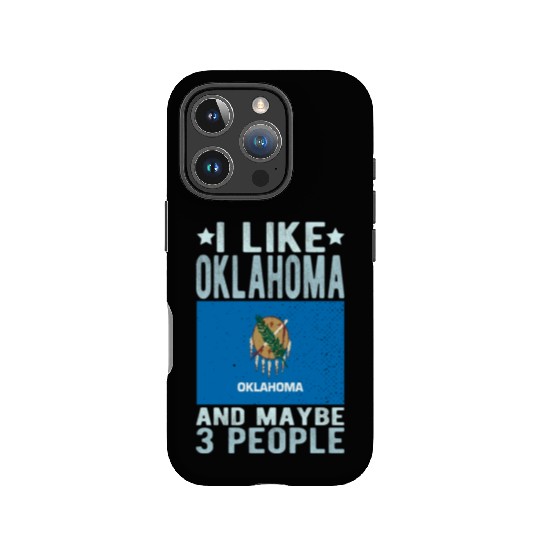 Oklahoma Flag US State IPhone Cases