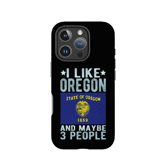 Oregon Flag US State IPhone Cases
