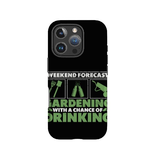 Gardener Drinking Gardening Plants Beer Lover IPhone Cases