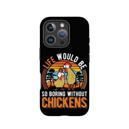 Chickens Chicken Farm Farmer IPhone Cases