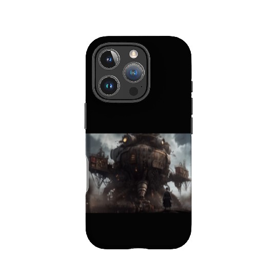 Dangerous Crab like Steampunk machine abstract IPhone Cases