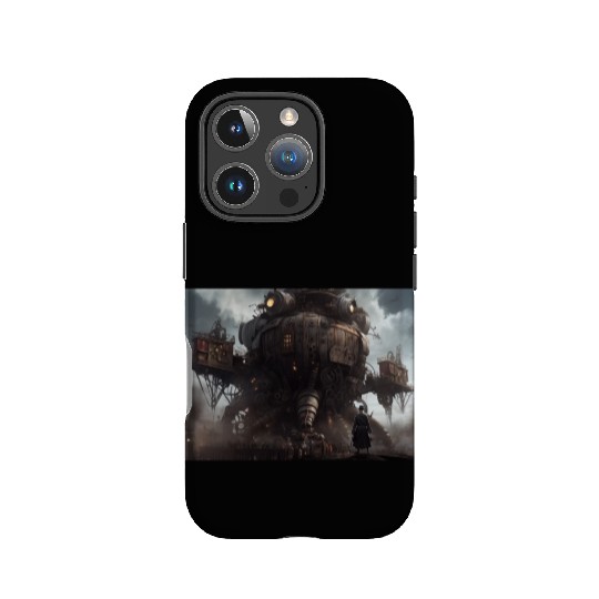 Dangerous Crab like Steampunk machine abstract IPhone Cases