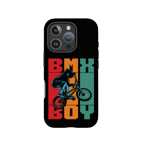 BMX Racing BMX Boy Retro Loves Bicyclette Cyclist IPhone Cases