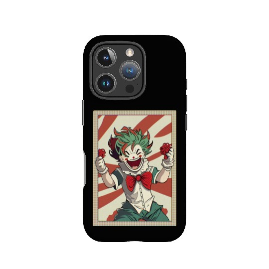 Happy joker card IPhone Cases