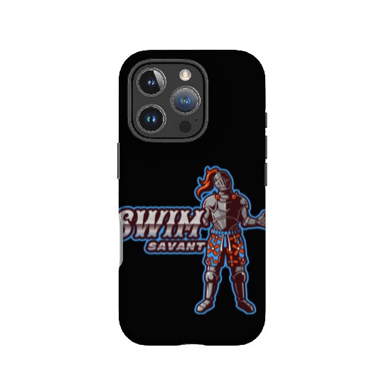 Swim Savant | Knight With Swim Trunks IPhone Cases