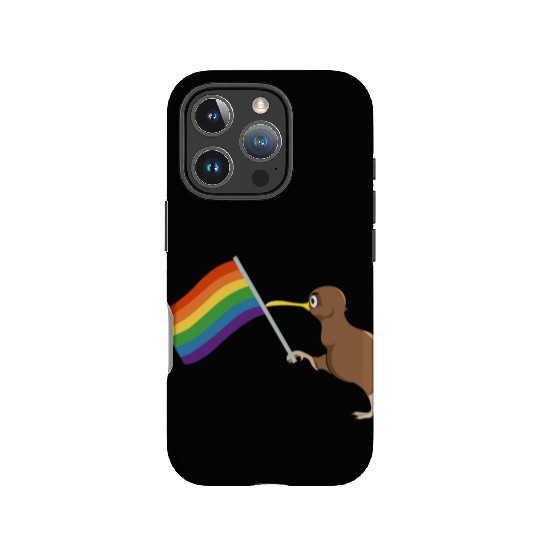 Rainbow Kiwi Pride IPhone Cases
