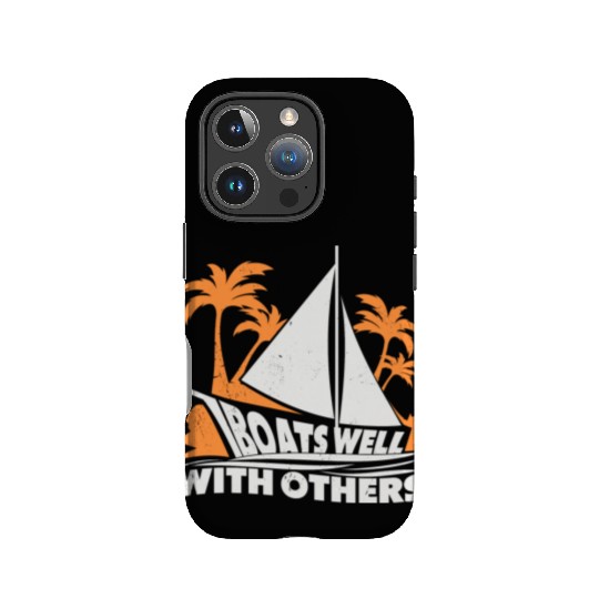 Boating Boat Captains Boating Sailing Cruise Ship IPhone Cases