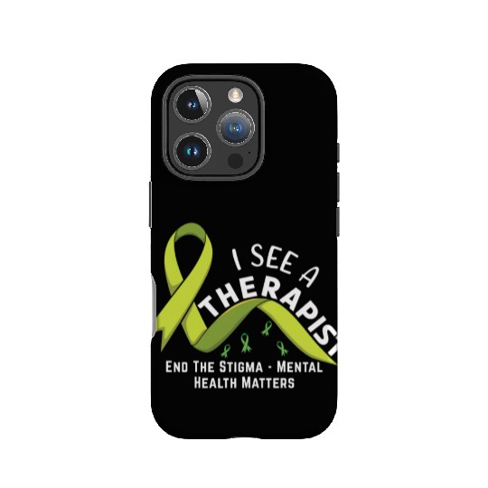 May Green End Stigma Mental Health Awareness IPhone Cases