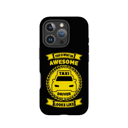 this is what an awesome taxi driver looks like IPhone Cases