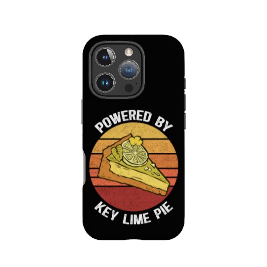 Powered By Key Lime Pie Pies Lover IPhone Cases