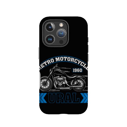 RETRO MOTORCYCLE 1960 URAL IPhone Cases