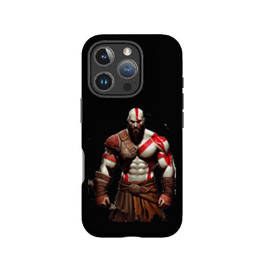 iconic Kratos, the God of War IPhone Cases