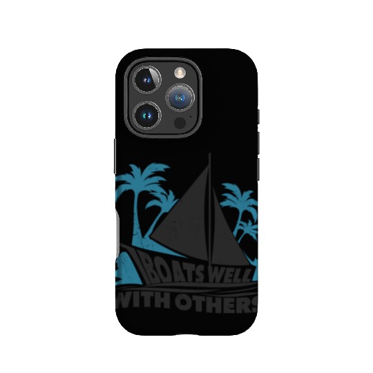 Boating Boat Captains Boating Sailing Cruise Ship IPhone Cases