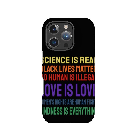 Science Is Real Black Lives Matter IPhone Cases