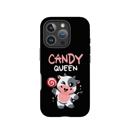 Candy Queen I Lollipop I Cow I Kids I Candy IPhone Cases