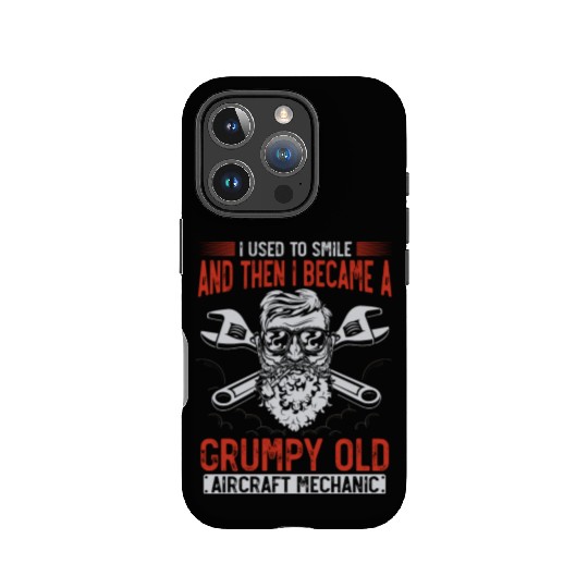 Aircraft Mechanic, airplane mechanic IPhone Cases