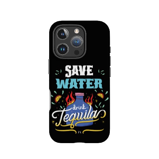 Cinco De Mayo Celebration Save Water Drink Tequila IPhone Cases