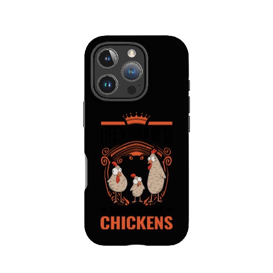 Chickens Chicken Farm Farmer IPhone Cases