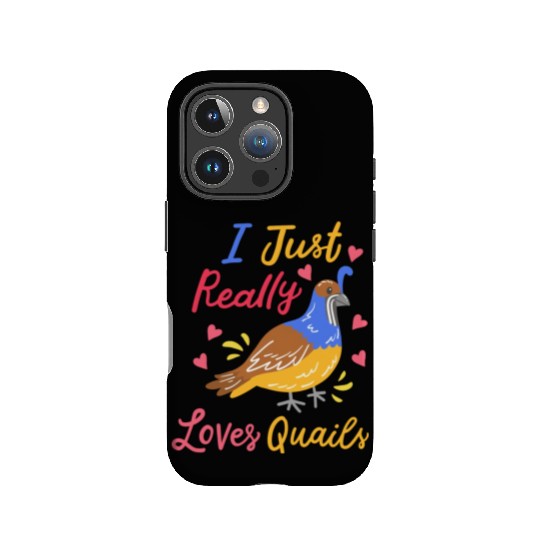 Quail Quail Lover Quail Owner IPhone Cases