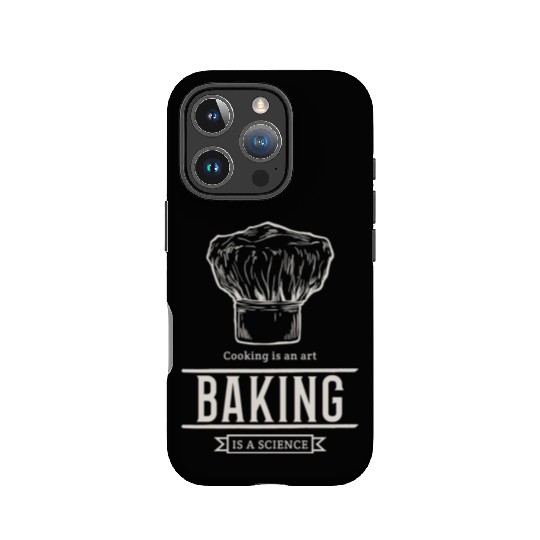 Cooking is an Art, Baking is a Science IPhone Cases