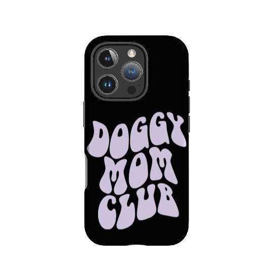 Dog Moms Club retro Pet Lover IPhone Cases